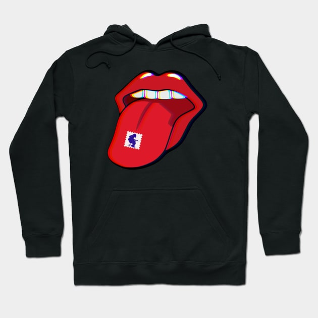 Widespread Panic Houser Acid Trippy Tongue Hoodie by GypsyBluegrassDesigns